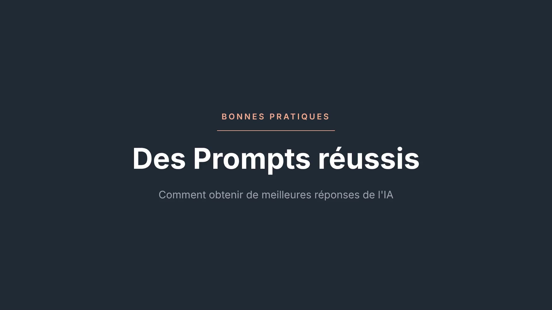 Prompt : <br>des prompts réussis